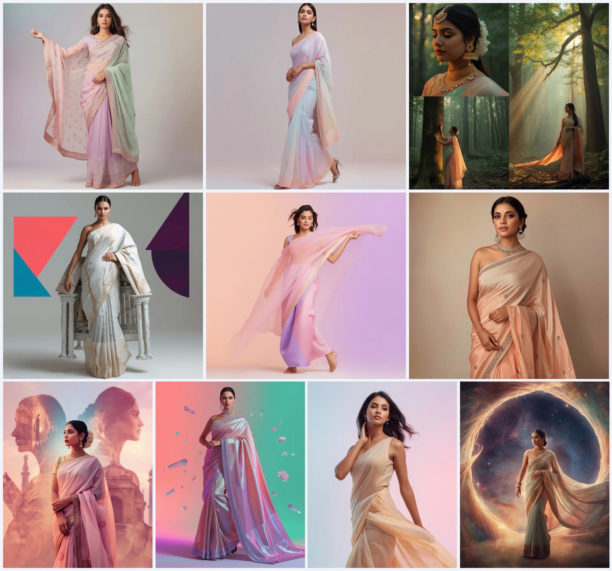 Best 10 Indian Bride Saree AI Prompts for Majestic Portraits | new prompt girl ai photo