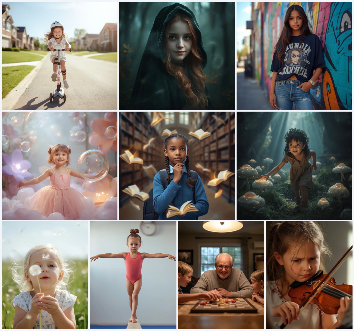 New 10 AI Prompts for Aesthetic Girl’s Cozy Home Music Production | prompt for ai image editing