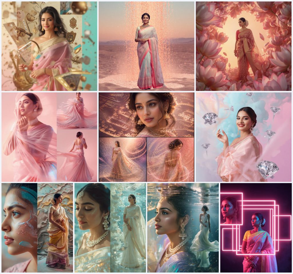 Top 10 Wedding Saree AI Prompts for Grand Event Photography | gemini ai photo prompt copy paste trending 2026 instagram